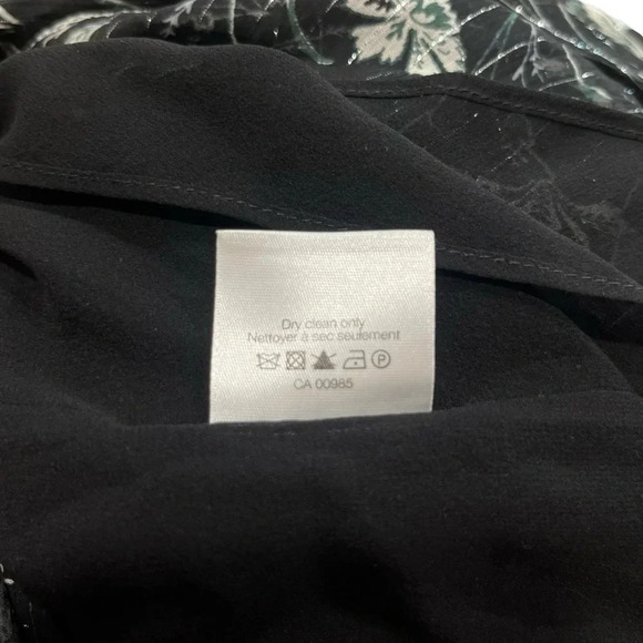 Veronica Beard Black and White Floral Maxi Dress - Picture 11 of 11